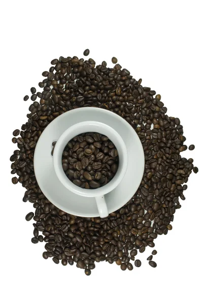 Cup en koffie — Stockfoto