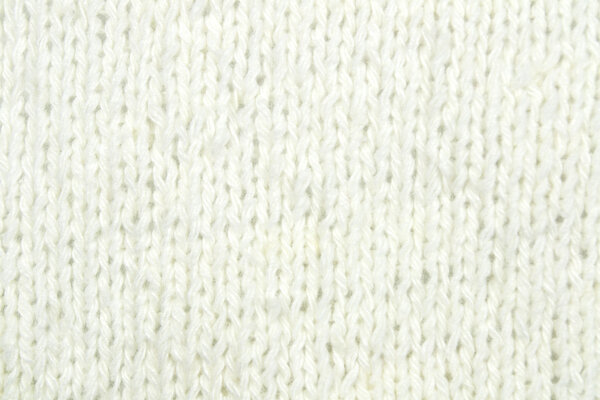 White knitting wool texture background