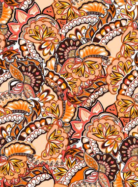 Çok renkli el çizimleri ve komik arkaplanı olan soyut bir model. Kumaş ve dekorasyon için mükemmel.