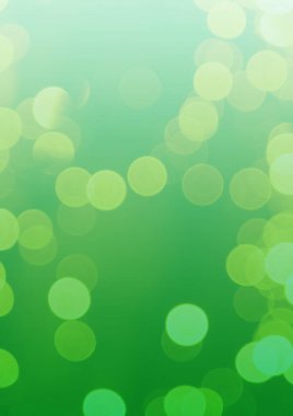 Bokeh ışıkları olan yeşil arkaplan