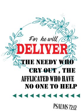 İncil 'e göre mezmurlar 72: 12 