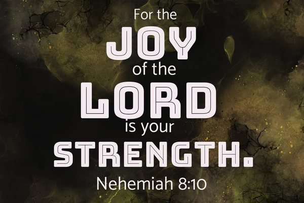 English Bible Verses Joy Lord Your Strength Nehemiah Fotos De Bancos De Imagens