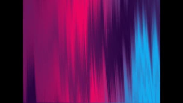 Motion Blur Abstract Background Modern Vibrant Wallpaper Colorful Wavy Backdrop — Stock Video