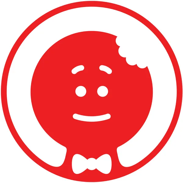 Kırmızı yılbaşı kurabiye adam
