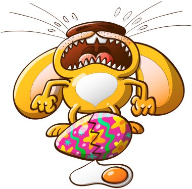 küçük tavşan ağlayarak sıkıntılı