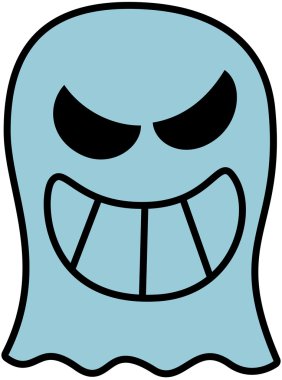 rahatsız edici mavi hayalet