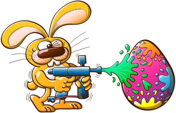 Bunny ile büyük Paskalya yortusu yumurta