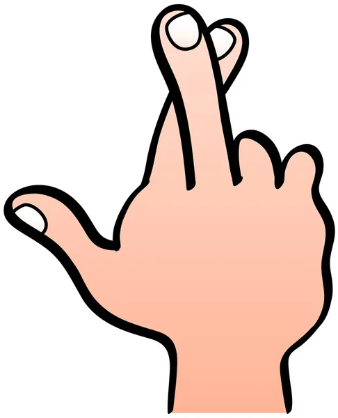 Crossed fingers