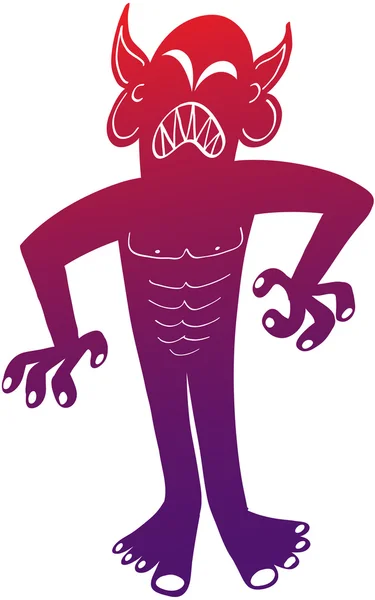 人形的怪物 — 图库矢量图片