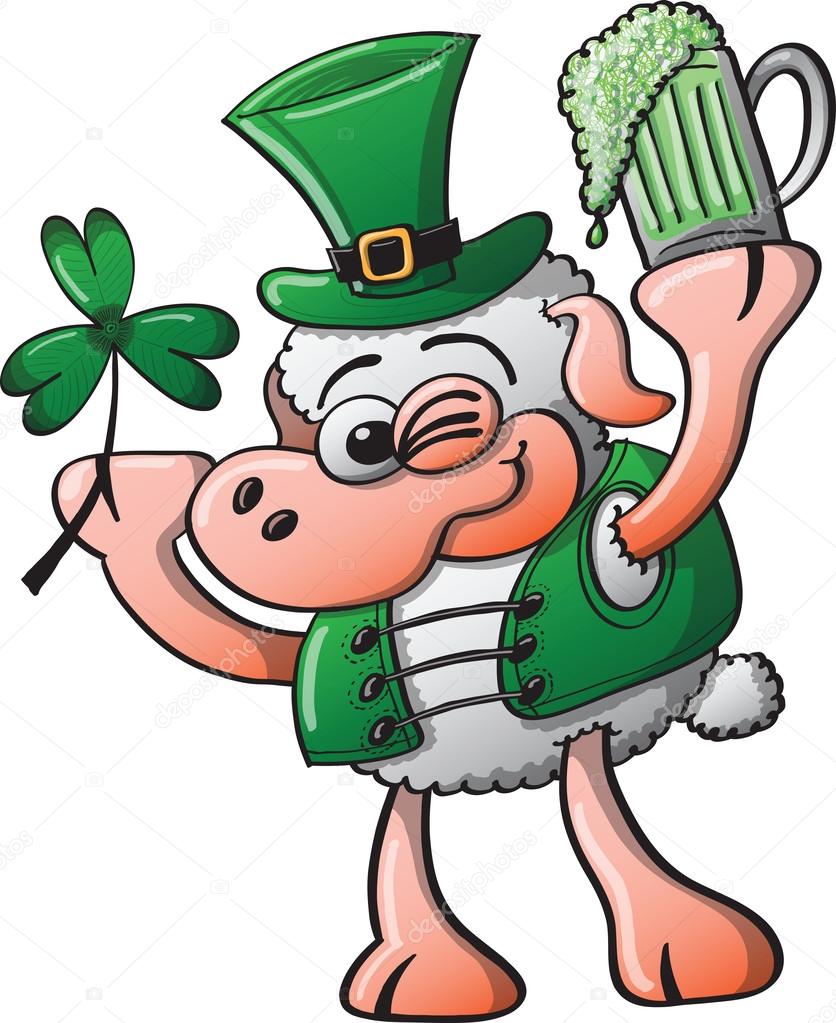 st patricks day sheep in school