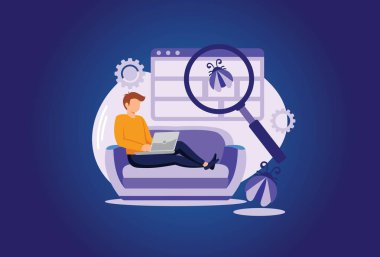 Beta test illüstrasyon özel tasarımı