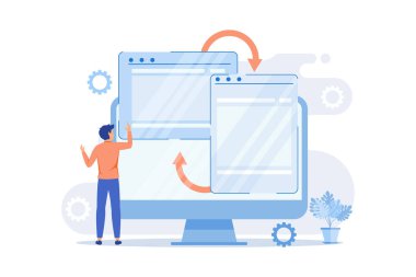 Web sitesi tasarım geliştirme. Bilgisayar, dizüstü bilgisayar yazılım programlama. Web optimizasyonu. Çapraz platform internet sitesi oluşturma.