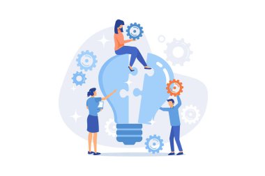 Endüstriyel tasarım soyut konsept vektör çizimi. Ürün kullanılabilirlik tasarımı, ergonomik geliştirme, konsept, fonksiyon ve görünüş mühendisliği, seri üretimi geliştirme