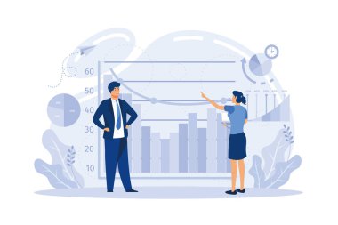 Yatırımlar için borsa ticaret platformu. Menkul kıymetler ve komisyon metaforu iş yatırımları. Kazanç ve kitle fonlama alanı. İşlemler ve para değişimi. SP 500 indeksi, SPX vektör illüstrasyonu