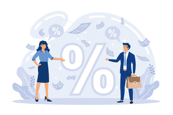 Dividend income and financial profitability. Return on investment chart, budget fund plan, revenue increase, accounting report,