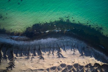 İHA 'dan cennet uçurum ve okyanus manzarası