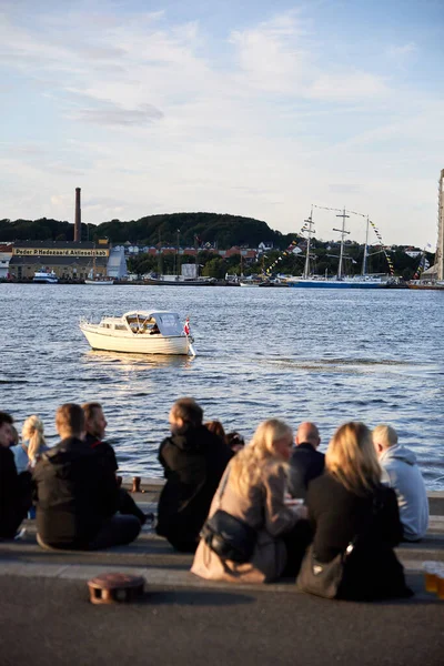 Vistas Desde Orilla Desde Evento Tall Ship Race 2022 Aalborg — Foto de Stock