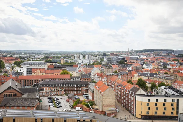 Landschap Foto Van Aalborg Stad Denemarken — Stockfoto