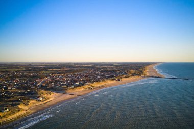 Danimarka 'da okyanusta mavi su