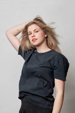 Stüdyoda kadın model