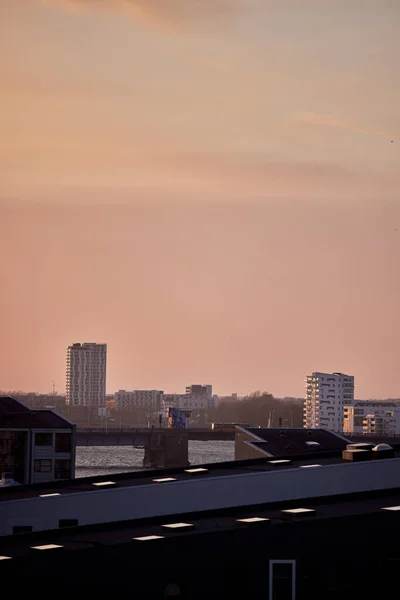 Paisagem Cidade Urbana Denmark — Fotografia de Stock