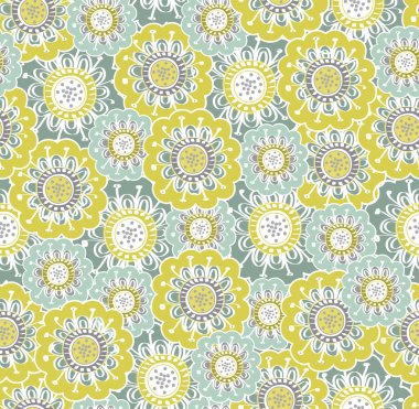 Çocuk çiçek desenli