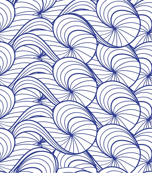 波の幾何学的なパターン — ストックベクタ