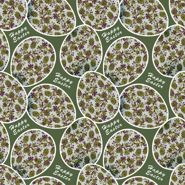 Easter seamless pattern — Stock Photo, Image