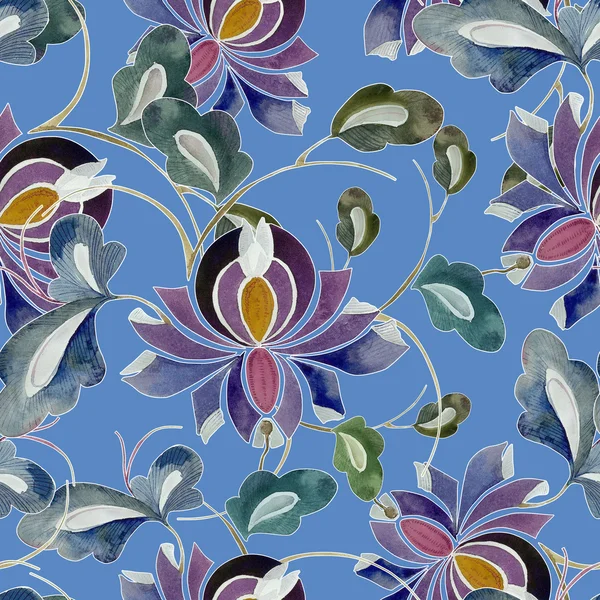 Floral seamless pattern — Stock Photo, Image