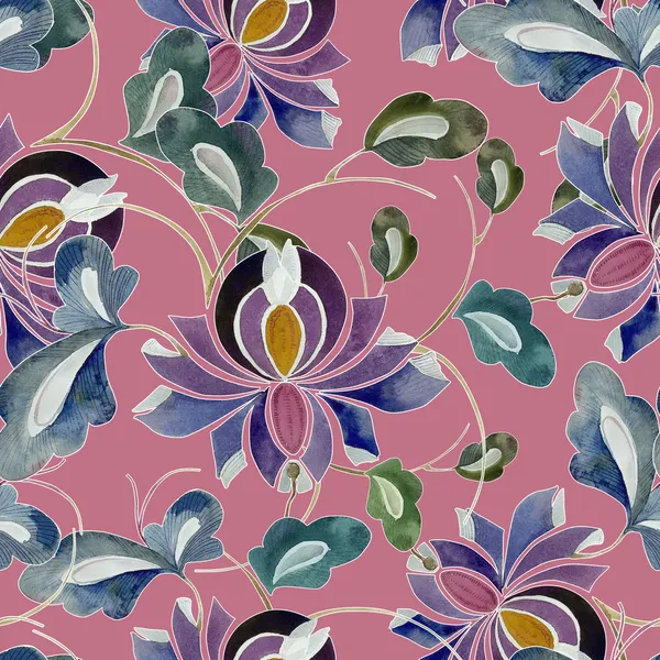 Floral seamless pattern — Stock Photo, Image