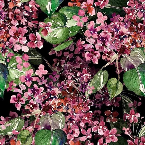 花の水彩画の背景 — ストック写真