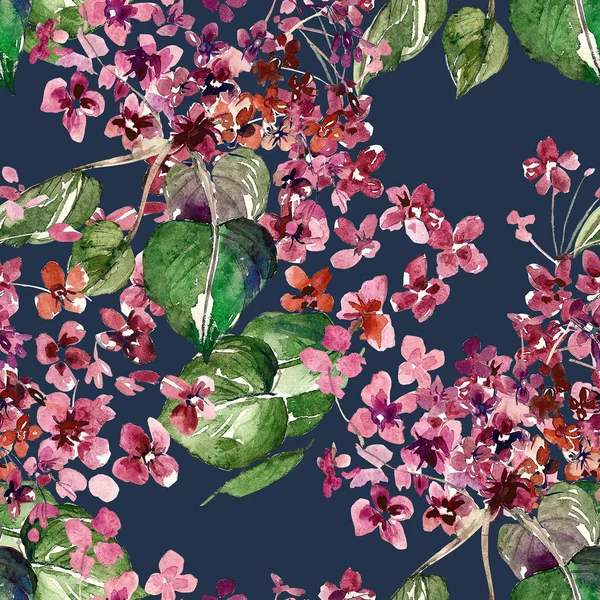 Квіткові аквареллю фону — стокове фото