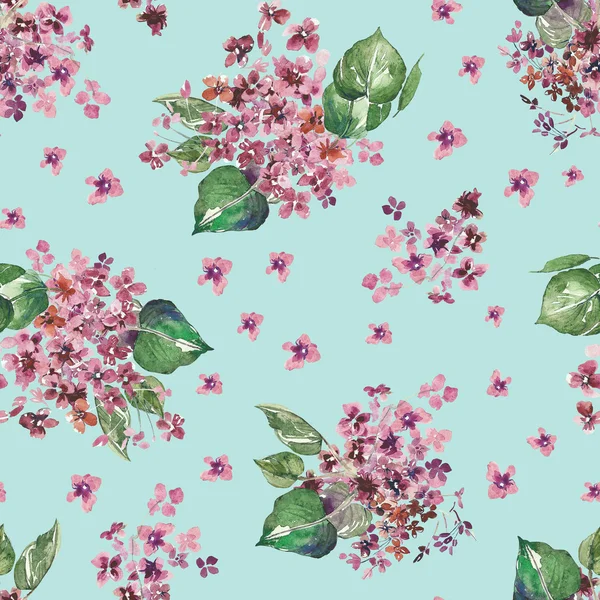 Floral watercolor background — Stock Photo, Image