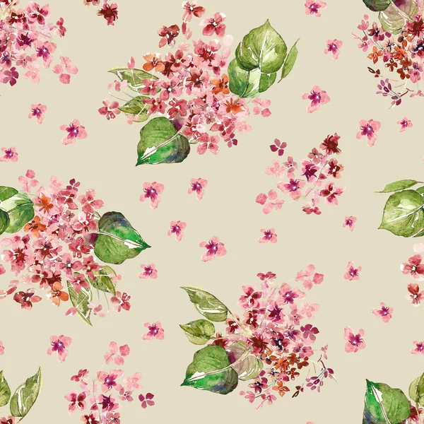 Floral watercolor background — Stock Photo, Image