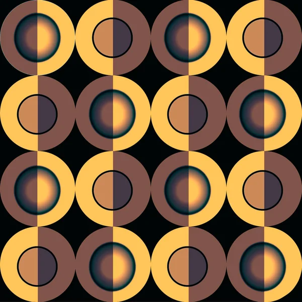 Circle Nahtlose Mutern Seamless Mutern Image Auf Weißem Und Farbigem — Stockfoto