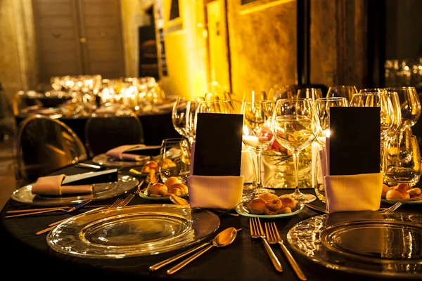 Classic ambient for banqueting — Stock Photo, Image