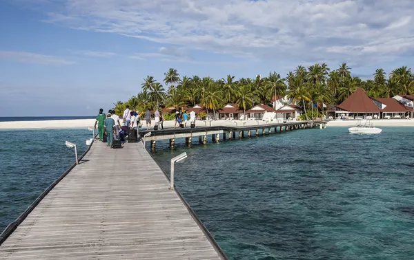 Playa en las maldivas —  Fotos de Stock