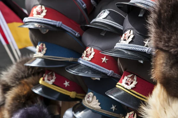 Military hats — Stock Photo, Image