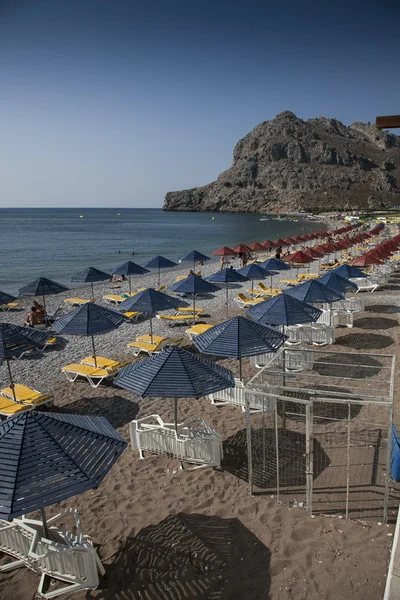 Spiaggia di mare in Grecia — Foto Stock