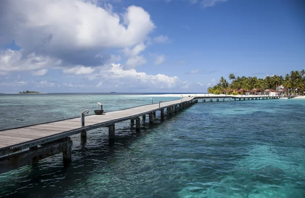 Strand auf den Malediven — Stockfoto