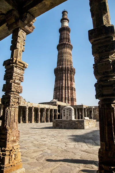 Qutub minar — Stock Photo, Image