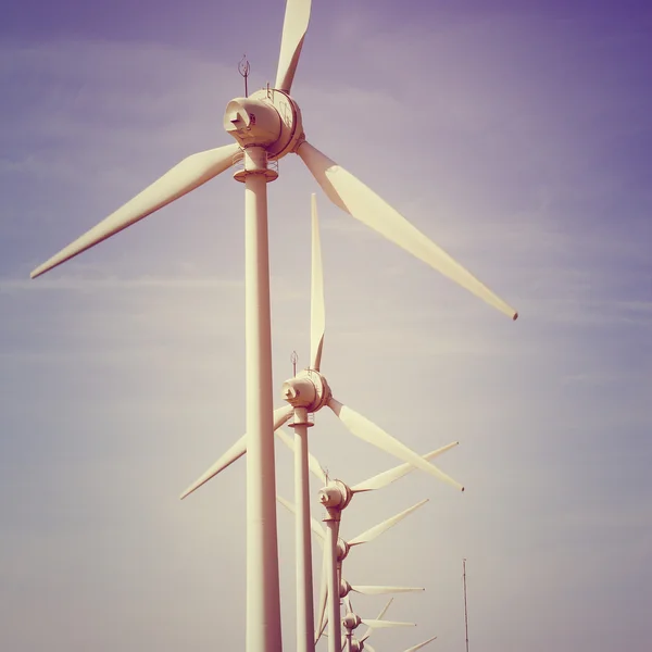 Windmills electric power — Stock Photo, Image