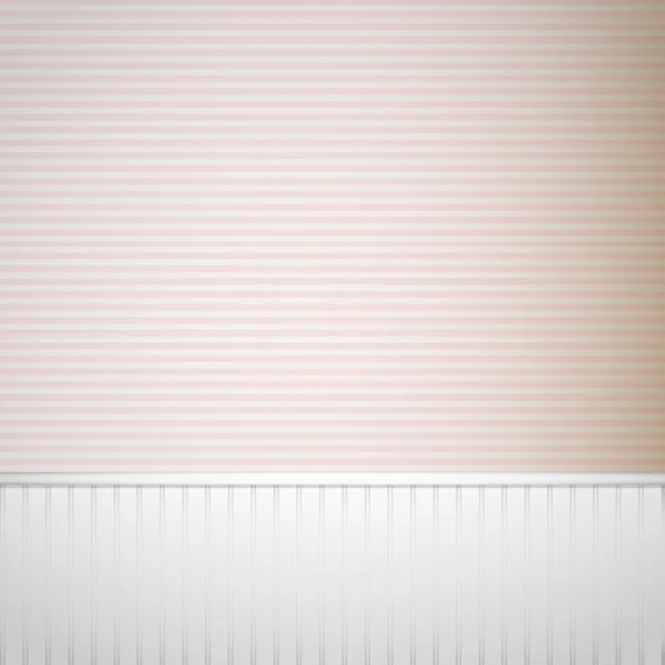 Stripe kamer interieur — Stockvector