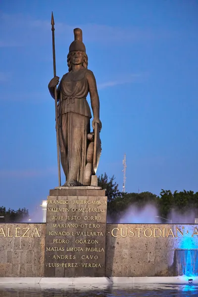 Monumento a La Minerva en Guadalajara — Foto de Stock