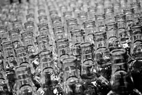  glass  bottles