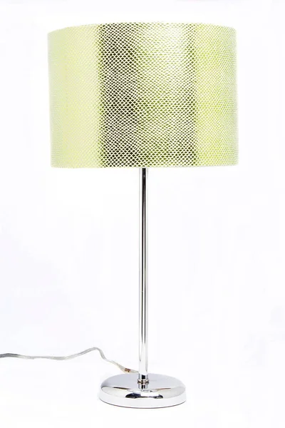 Rustic Indoor Lamp White Background — Stockfoto