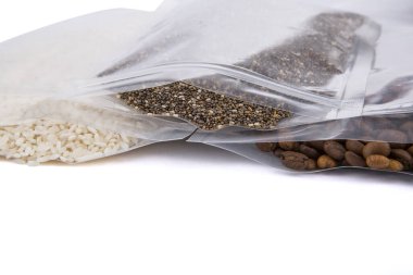 Uzun Döngü Gıda Deposu için Alüminyum folyo plastik poşetleri kokla.