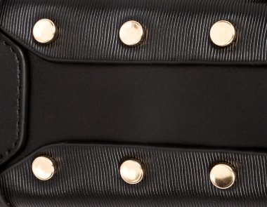 Siyah deri desen arkaplan deseni ayrıntıları