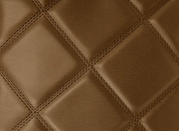 Detail Brown Color Leather Texture Background Pattern — Stock Photo, Image