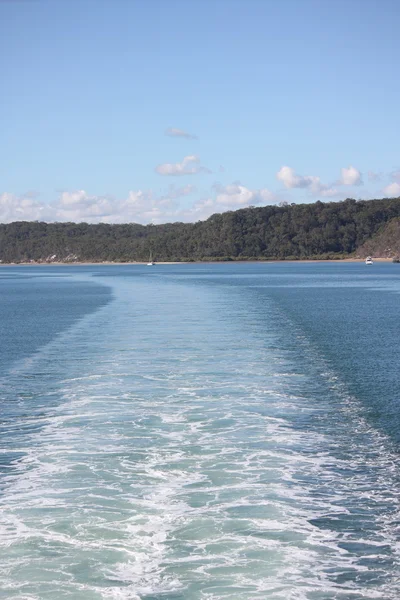 Boat Wake — Stock Photo, Image